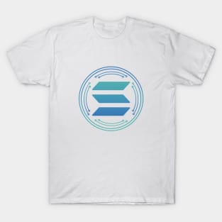 Solana Crypto Gift Idea Design T-Shirt